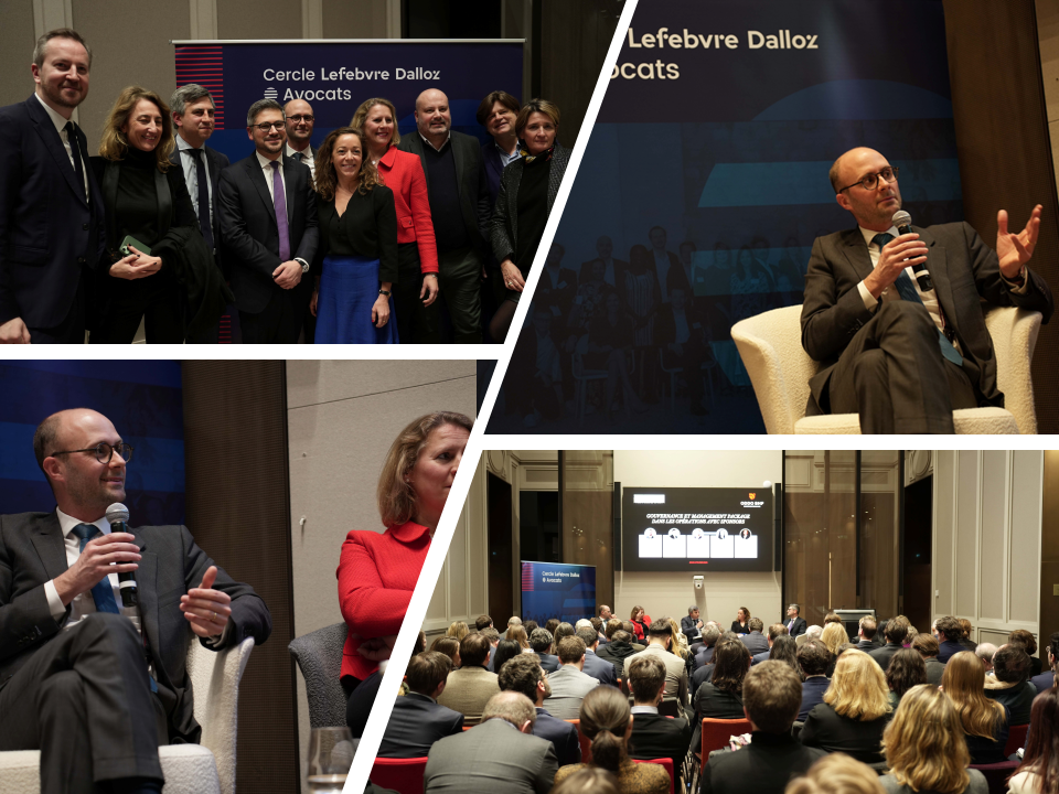 Intervention de Sorgem Evaluation lors de la conférence-débat du Cercle Dalloz Avocats